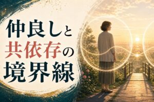母娘の仲が良すぎる？共依存との見分け方【心理占星術で読み解く】 のアイキャッチ画像