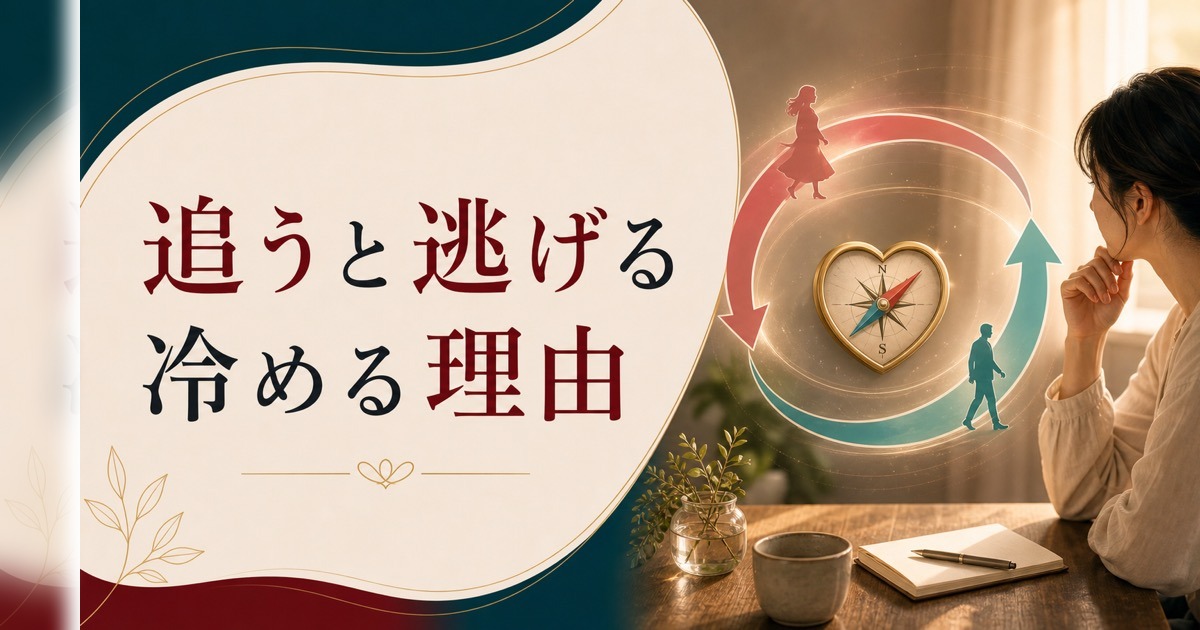 追えば逃げられる、追われたら冷める｜「蛙化現象」の心理 のアイキャッチ画像