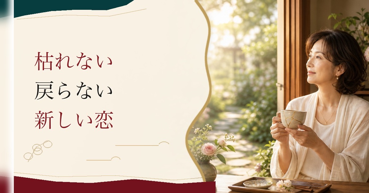 50代の恋愛|「枯れない」が「戻らない」自分との折り合い のアイキャッチ画像